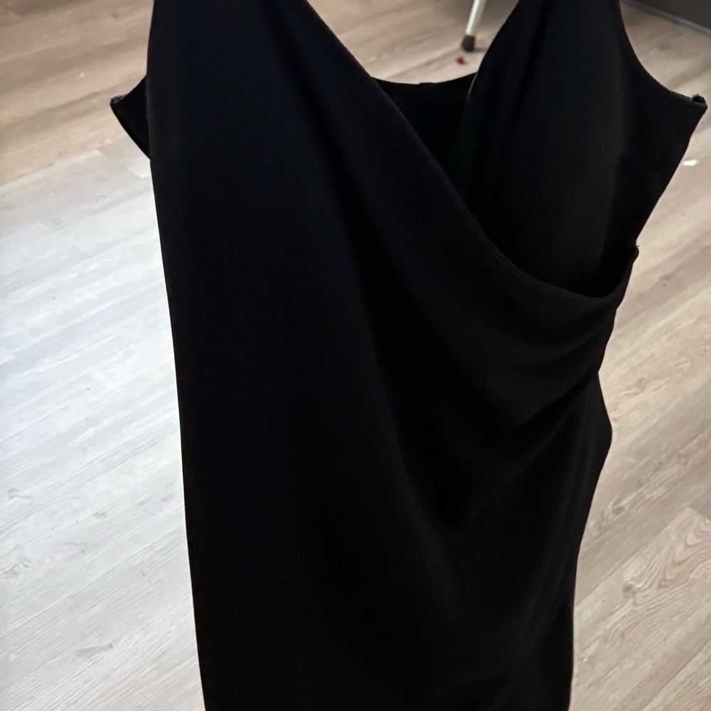Chic Black Backless Dress for Women